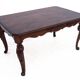 Antique table and chairs from the 19th century, Western Europe.