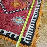 Moroccan Kilim handmade carpet, 166 cm x 131 cm