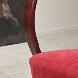 H410 Type C Powder Pink Armchair by Jindrich Halabala for Thonet 1930
