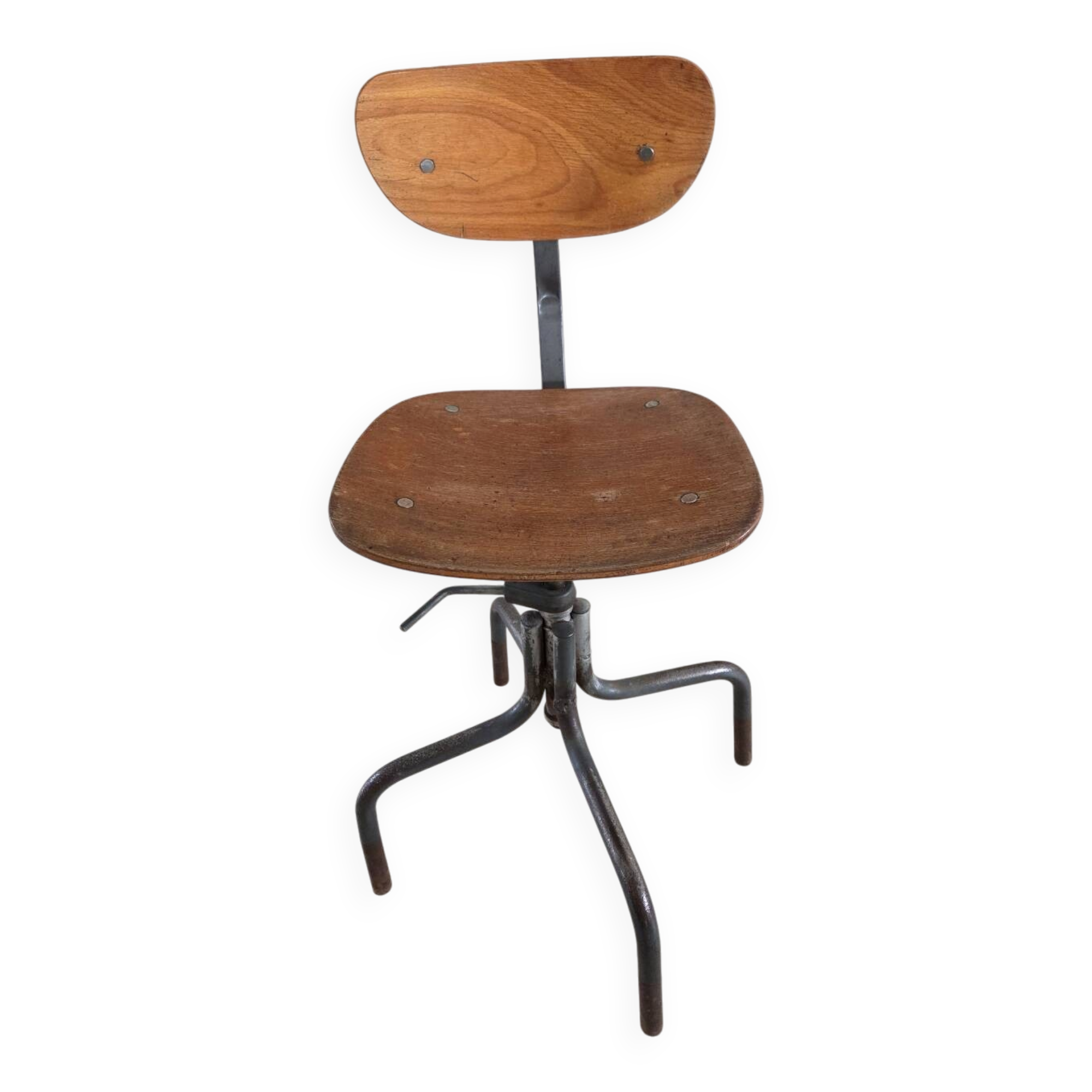 Chaise d'atelier dites d'architecte