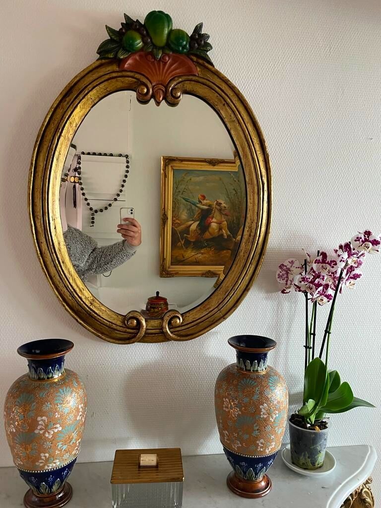 Mirror art deco netherlands 60x80cm