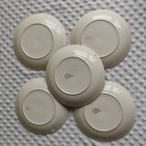 5 Mariette St Amand dessert plates