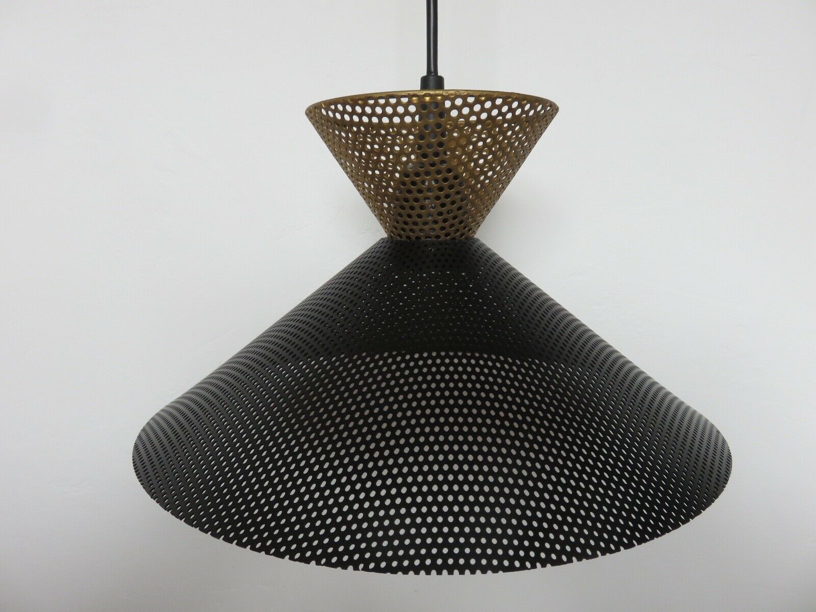 Hanging Diabolo perforated metal 60s 70s