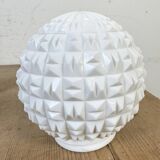 Vintage White Porcelain Wall Light, 1970s