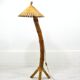Lampadaire en bambou, années 1950