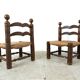 children chairs, set of 2, 1960s