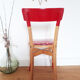 Chair bistro red vintage 30s