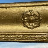Antique mirror, gilded frame, circa 1830