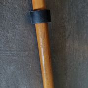 Pair of oars canoe boat XXe two species of wood