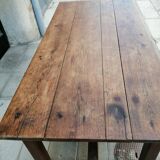 Old oak farm table
