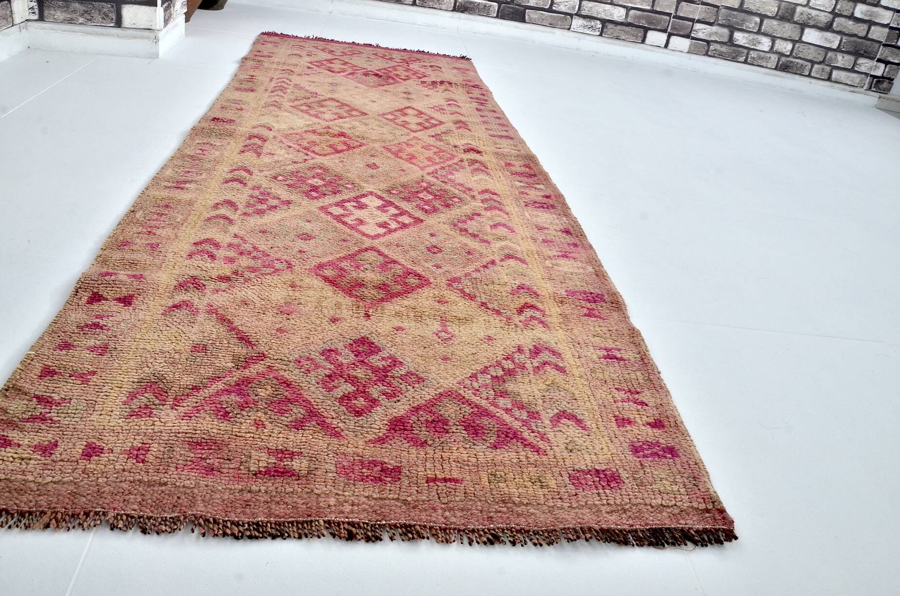 Oushak Anatolian Hallway Runner Rug sku 2197