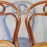 Set of 4 chairs THONET N°31, circa 1880, new cannages