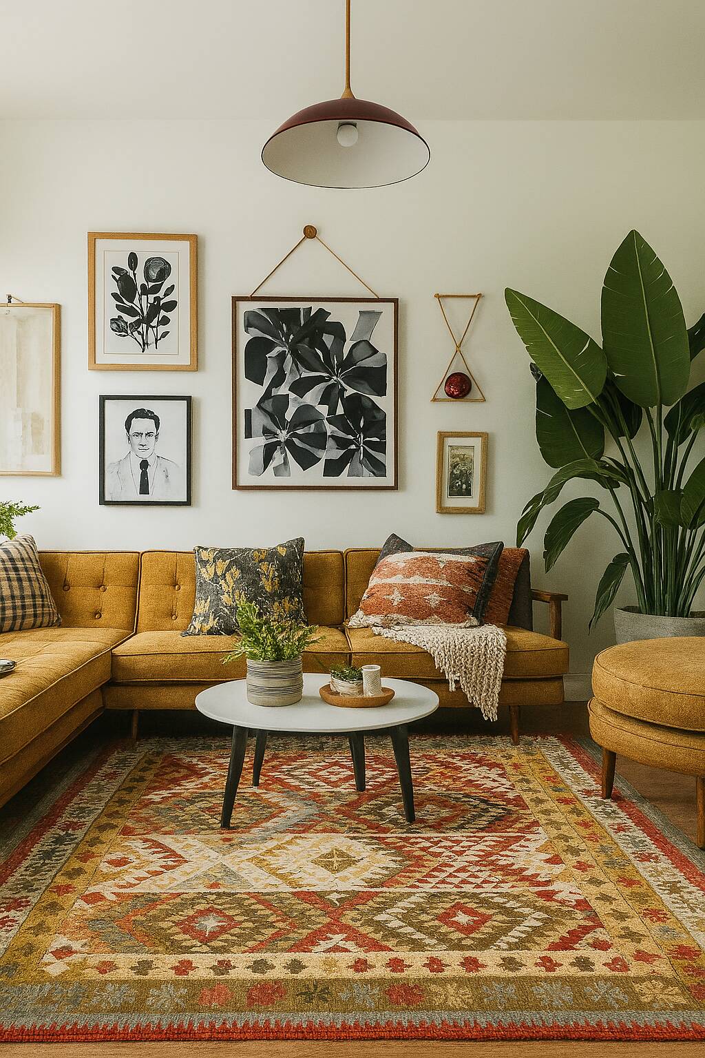 Geometric Kilim Oriental Rug, Wool Rustic Flatwoven Carpet 249x195cm