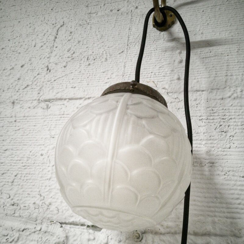 Art Deco walking lamp