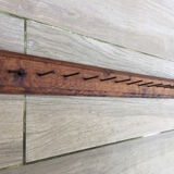 Solid oak workshop coat rack