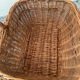 Vintage woven wicker basket