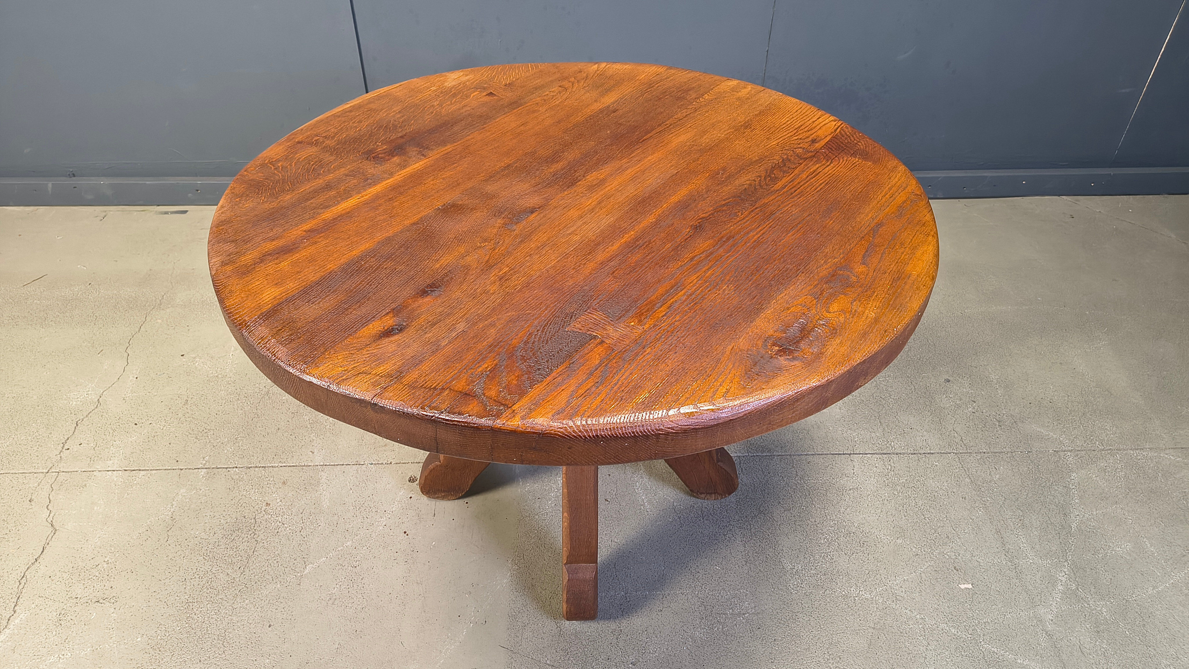 Vintage dining table by Depuydt, Belgium, 1960s