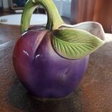 Plum slip pitcher - Italy