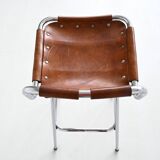 Ensemble de six tabourets de bar Charlotte Perriand, Station de ski des Arcs, France, 1960