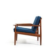 Danish Teak Easy Chair by Arne Vodder for Glostrup