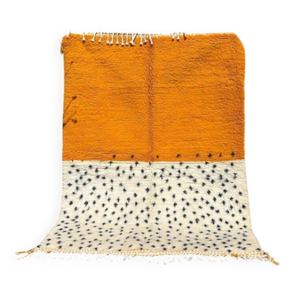 Handmade traditional beni mrirt rug, size 200 x 300 cm