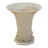 Vintage white opaline vase