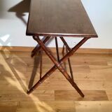 Table folding bamboo feet 1930/1950