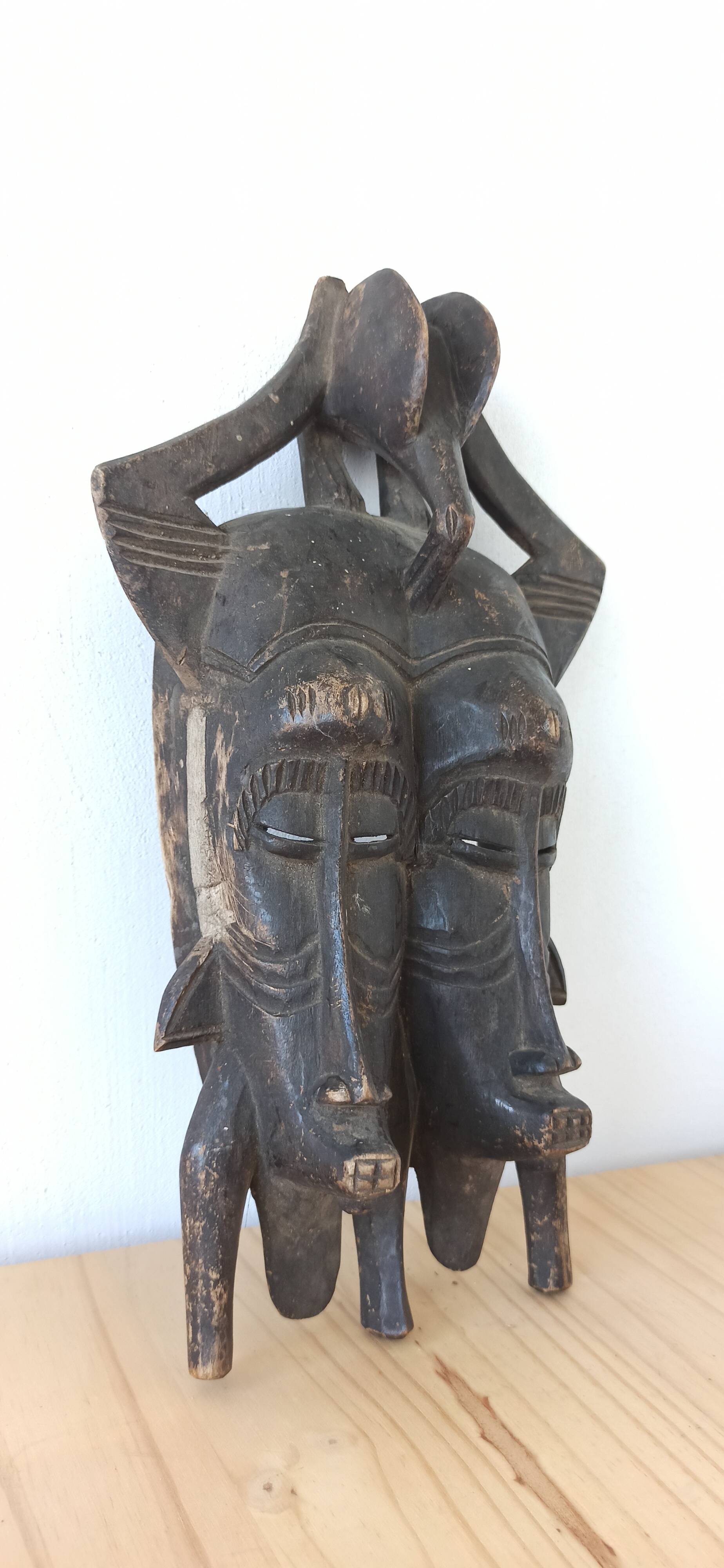 Senufo mask from Ivory Coast - African tribal art