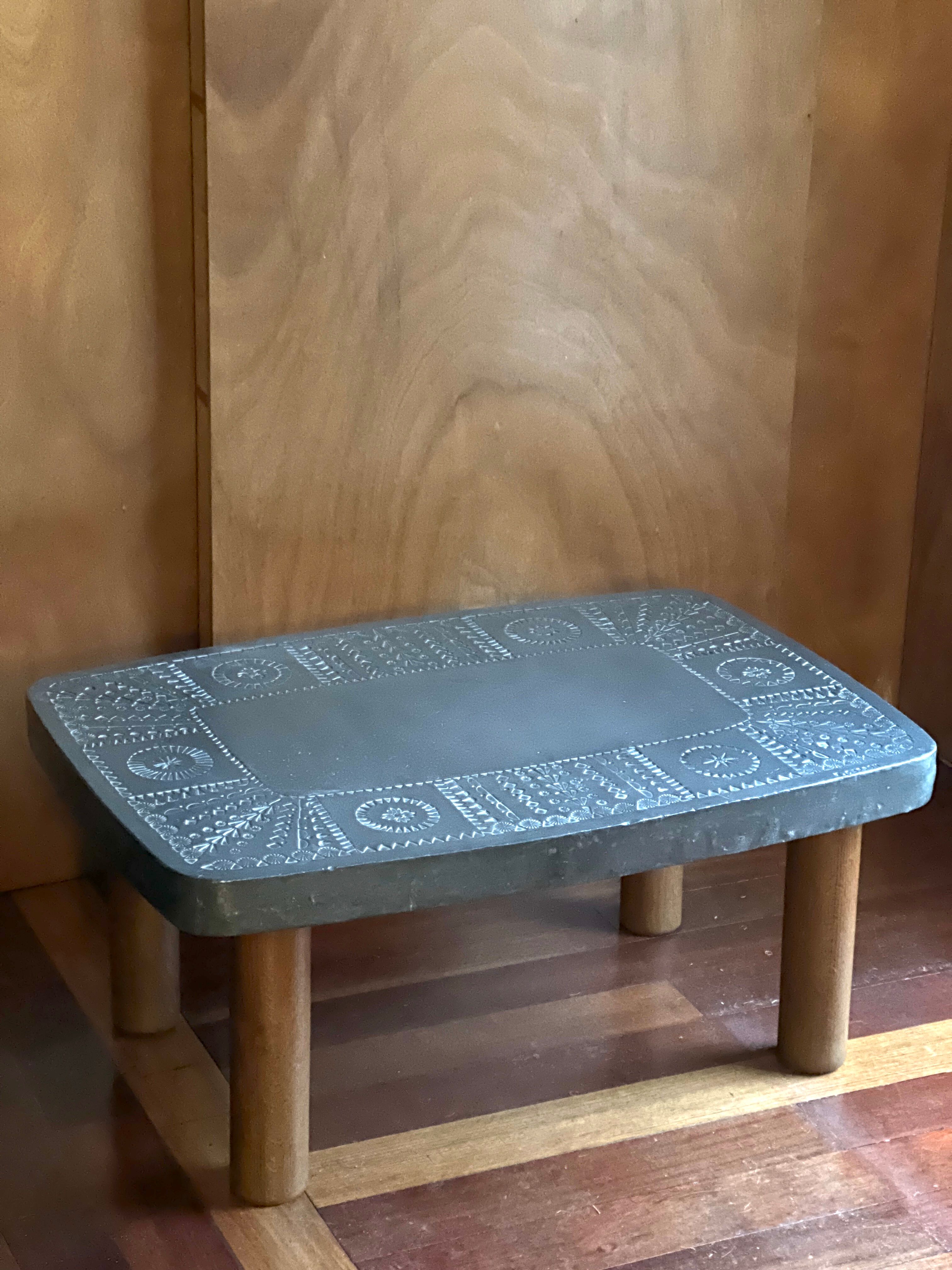 Roger Capron coffee table