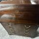 Commode scribane en acajou - grande bretagne début xx e