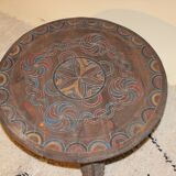 Table basse en bois berbère