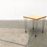 Vintage side table with hairpin legs from Denmark by Pin Age.
