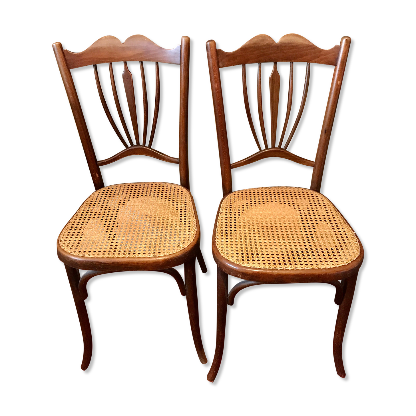 Paire de chaises fischel