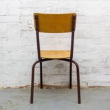 Vintage French School Chair, 1970s
