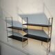 Metal wall shelf
