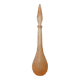 Rare pink polished glass bottle