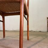 6 Scandinavian chairs in rope