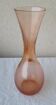 Vase en verre bullé