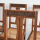 Suite de 6 chaises anciennes Art Déco, 1930