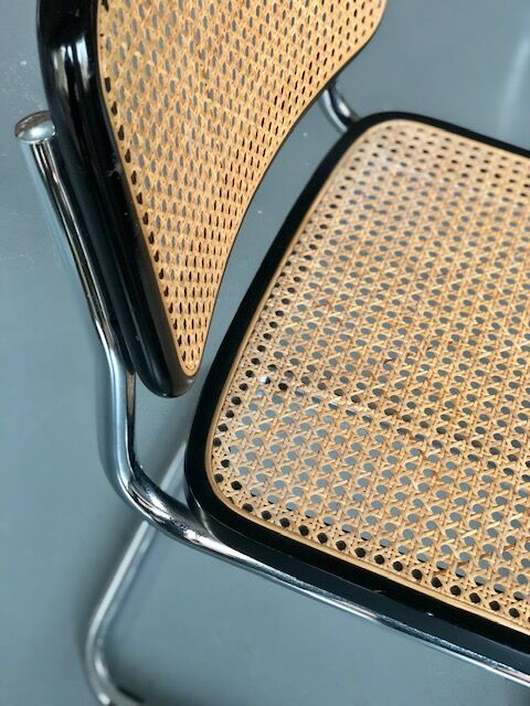 Pair of chairs Cesca B32 Marcel Breuer