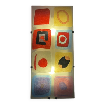 GYLLEN Vintage Wall Lamp IKEA – square design – unique decoration