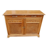 Buffet art nouveau en noyer des années 1900