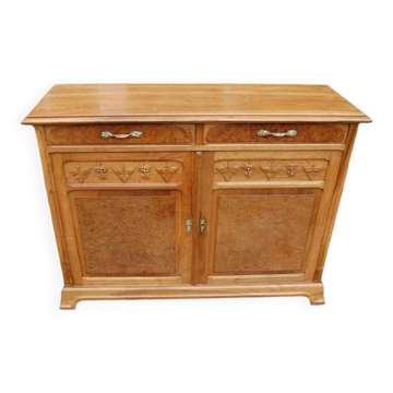 Art Nouveau walnut sideboard from the 1900s