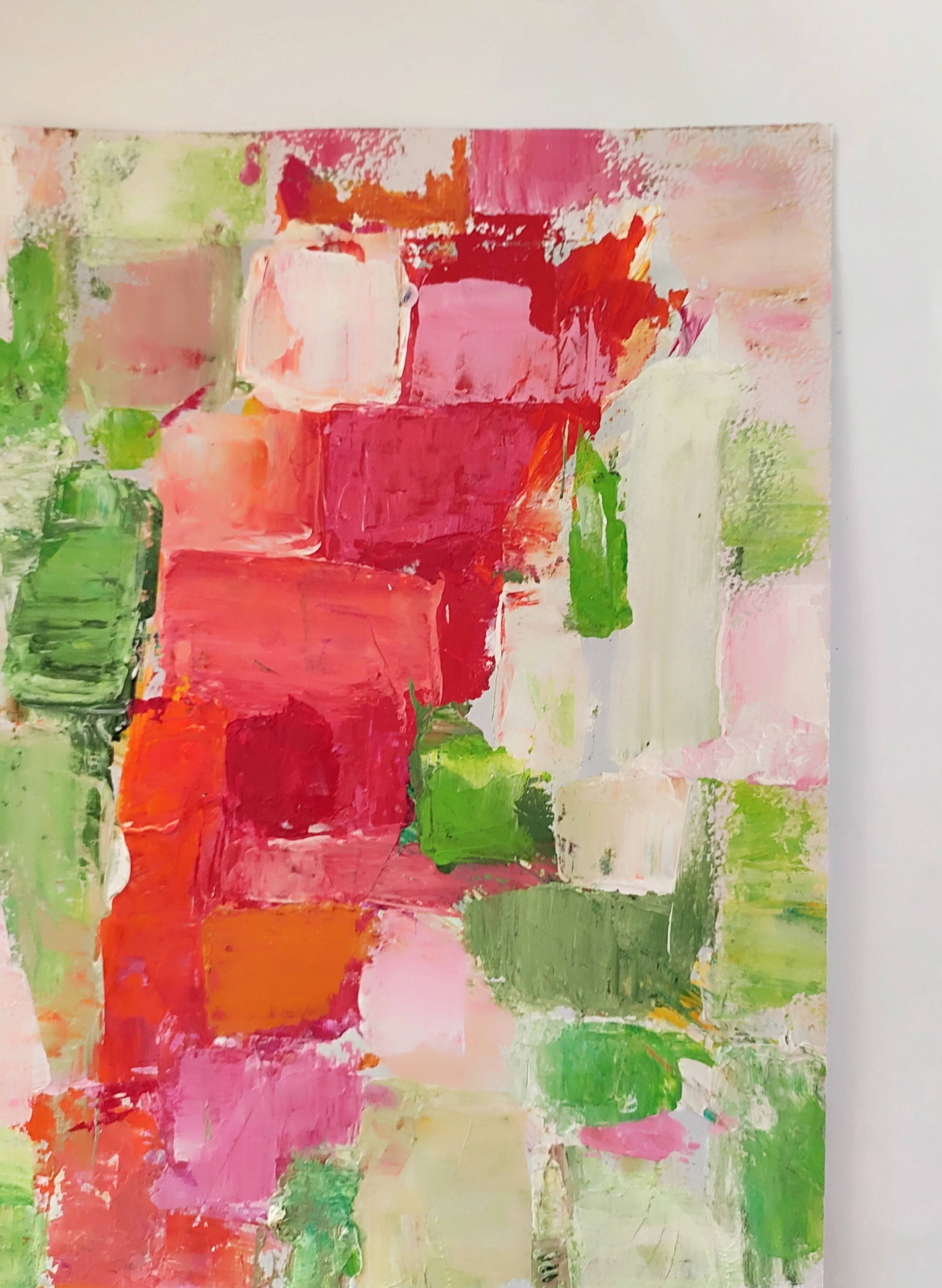 Original painting Abstract landscape art