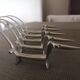 Set of 5 Dachshund knife holders in silvered bronze Walter Bosse - 1950s/1960s