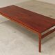 Large Scandinavian teak coffee table Trioh 1960