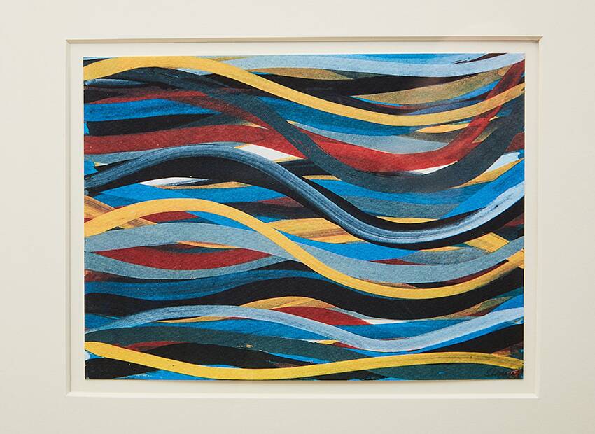 Sol LeWitt 'Brushstrokes: Horizontal & Vertical' Photolithograph 1996