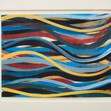 Sol LeWitt 'Brushstrokes: Horizontal & Vertical' Photolithograph 1996