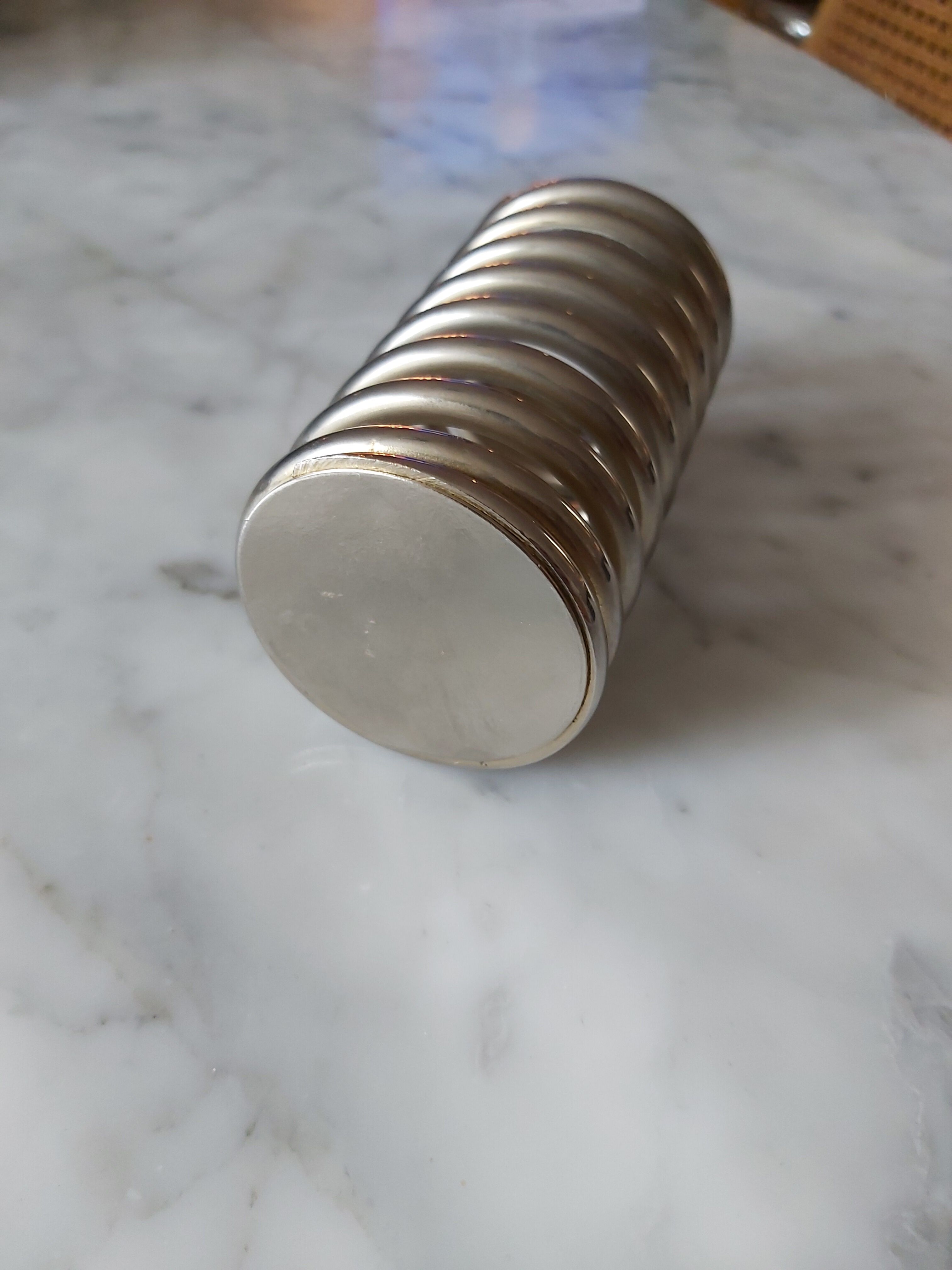 Spring pencil holder by Yonel Lebovici for Distrimex 1969