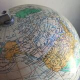 World map 1950s Girard and Barrere